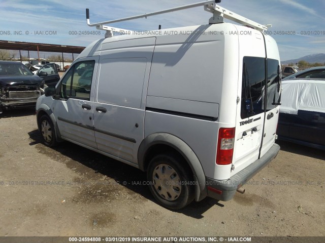 NM0LS7CN1AT003509 - 2010 FORD TRANSIT CONNECT XL WHITE photo 3