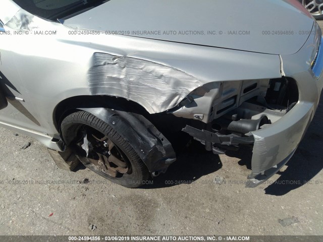 1G1ZG57B19F113109 - 2009 CHEVROLET MALIBU LS GOLD photo 6