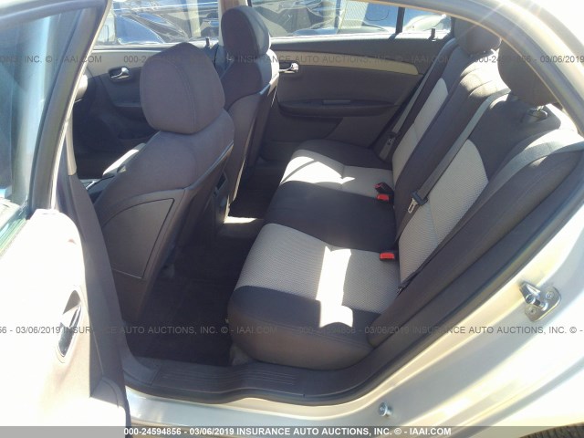 1G1ZG57B19F113109 - 2009 CHEVROLET MALIBU LS GOLD photo 8