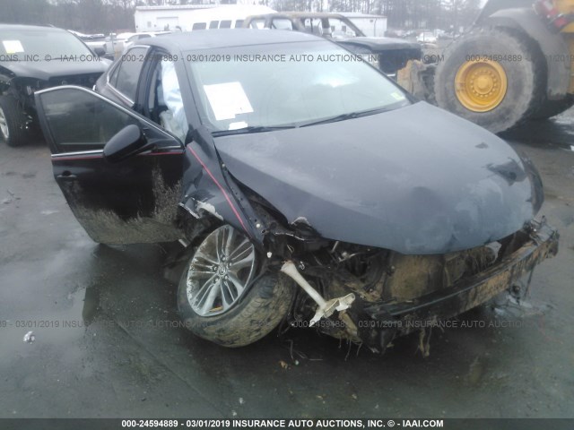 4T1BF1FK4FU040908 - 2015 TOYOTA CAMRY LE/XLE/SE/XSE შავი ფოტო 6