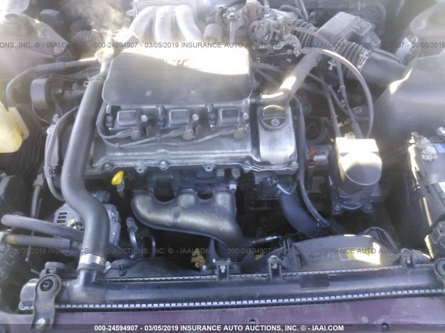 4T1BF22K81U959055 - 2001 TOYOTA CAMRY LE/XLE 栗色 照片 10