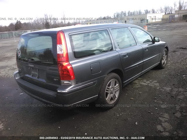 YV1SW592272622178 - 2007 VOLVO V70 2.5T GRAY photo 4