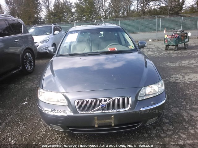 YV1SW592272622178 - 2007 VOLVO V70 2.5T GRAY photo 6