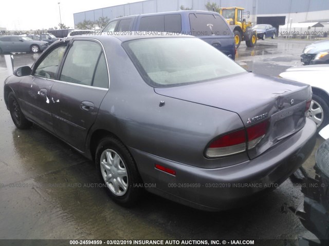 4A3AJ56G3WE102579 - 1998 MITSUBISHI GALANT ES/LS GRAY photo 3