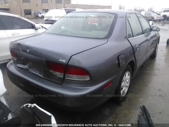 4A3AJ56G3WE102579 - 1998 MITSUBISHI GALANT ES/LS GRAY photo 4