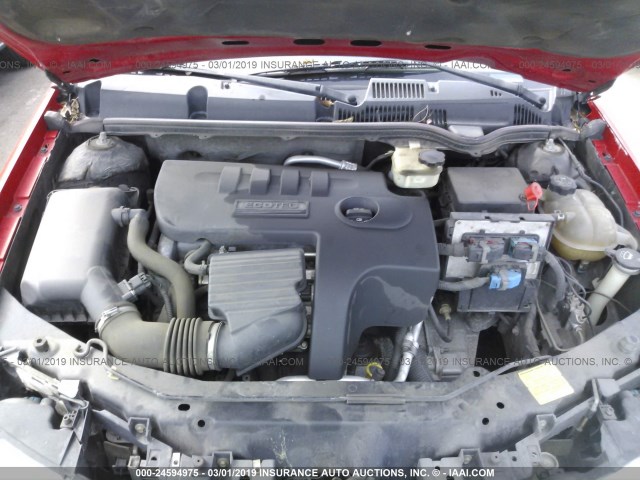 1G8AN15F46Z125137 - 2006 SATURN ION LEVEL 2 红色 照片 10