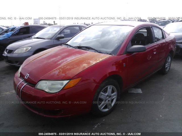 1G8AN15F46Z125137 - 2006 SATURN ION LEVEL 2 红色 照片 2