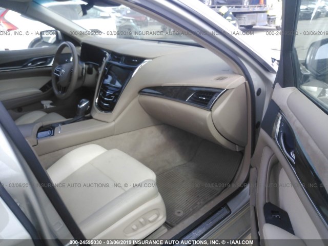 1G6AX5SX3E0160097 - 2014 CADILLAC CTS LUXURY COLLECTION TAN photo 5