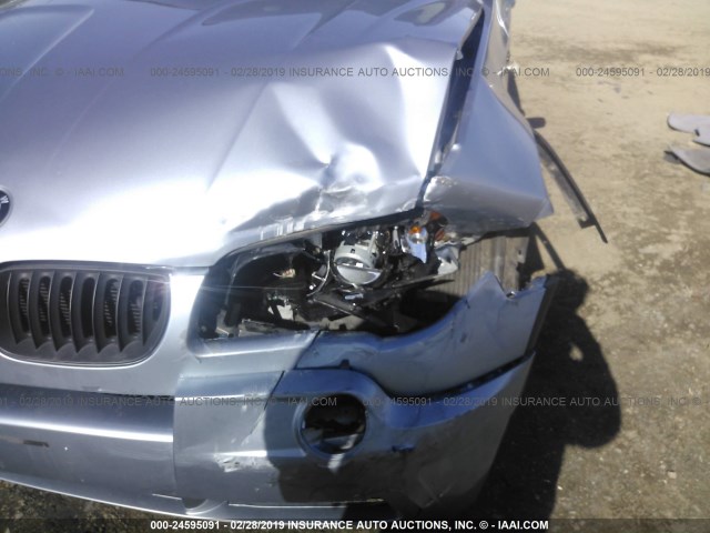 WBXPA93456WG78771 - 2006 BMW X3 3.0I Light Blue photo 6