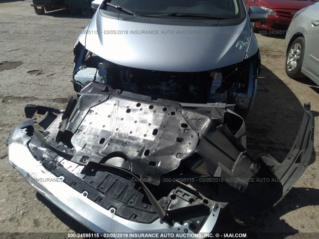 3HGGK5H82KM713936 - 2019 HONDA FIT EX SILVER photo 6