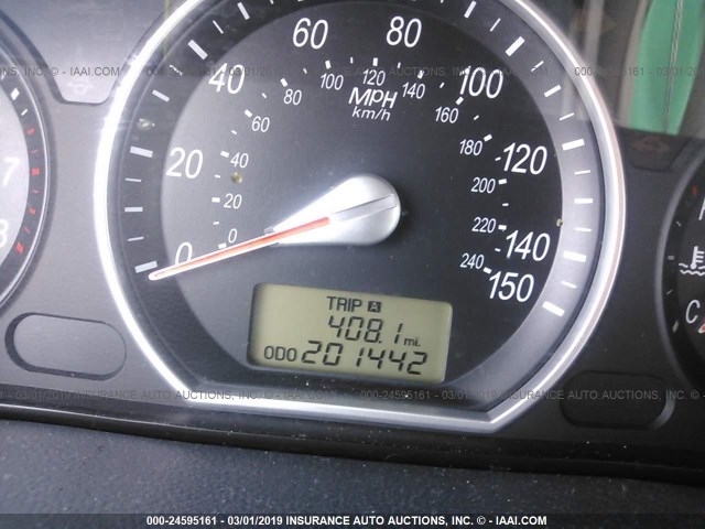 5NPET46C76H097361 - 2006 HYUNDAI SONATA GL SILVER photo 7