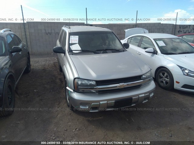 1GNDT13S152241015 - 2005 CHEVROLET TRAILBLAZER LS/LT SILVER photo 6