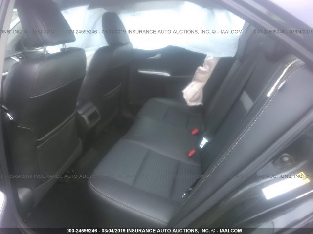 4T1BF1FK7CU166725 - 2012 TOYOTA CAMRY SE/LE/XLE 深蓝色 照片 8