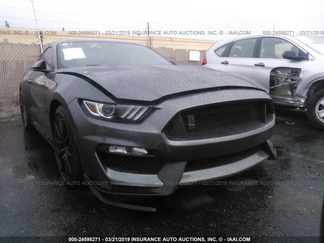 1FA6P8JZ9H5522227 - 2017 FORD MUSTANG SHELBY GT350 GRAY photo 6