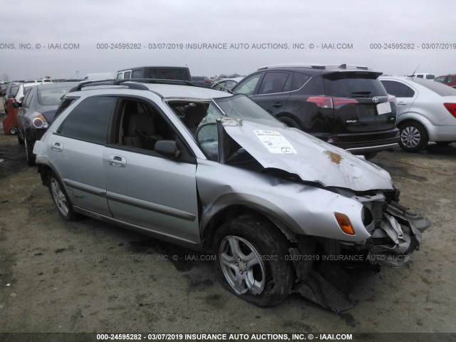 JF1GG68552H831064 - 2002 SUBARU IMPREZA OUTBACK SPORT SILVER photo 1