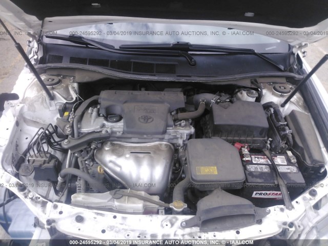 4T1BF1FK0EU800654 - 2014 TOYOTA CAMRY L/SE/LE/XLE 白色 照片 10