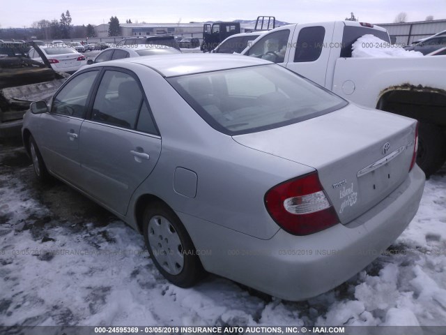 4T1BE32K94U306277 - 2004 TOYOTA CAMRY LE/XLE/SE SILVER photo 3
