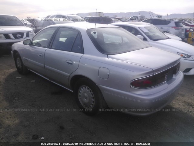 2G4WY55J121119972 - 2002 BUICK CENTURY LIMITED SILVER photo 3