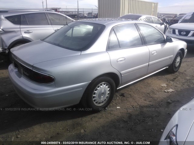 2G4WY55J121119972 - 2002 BUICK CENTURY LIMITED SILVER photo 4