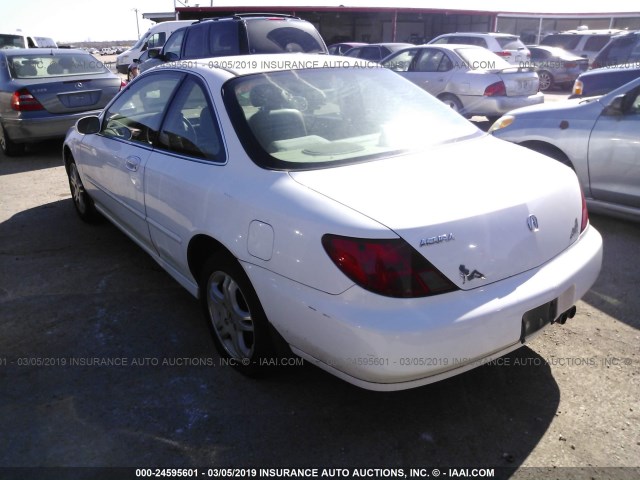 19UYA3252WL008278 - 1998 ACURA 2.3CL WHITE photo 3