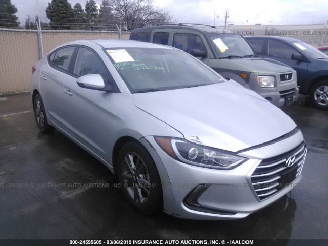 5NPD84LF7HH018267 - 2017 HYUNDAI ELANTRA SE/VALUE/LIMITED SILVER photo 1