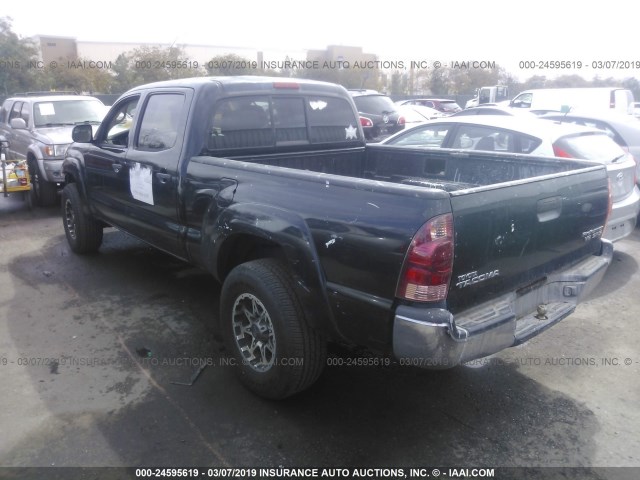 5TEKU72N77Z392127 - 2007 TOYOTA TACOMA DBL CAB PRERUNNER LNG BED BLACK photo 3