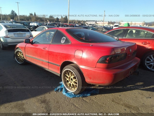 JH4DC444XSS027547 - 1995 ACURA INTEGRA RS RED photo 3