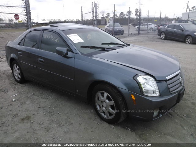 1G6DP577960123594 - 2006 CADILLAC CTS HI FEATURE V6 BLUE photo 1