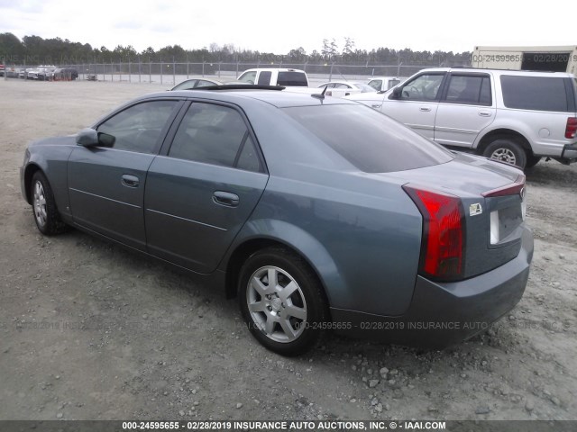 1G6DP577960123594 - 2006 CADILLAC CTS HI FEATURE V6 BLUE photo 3