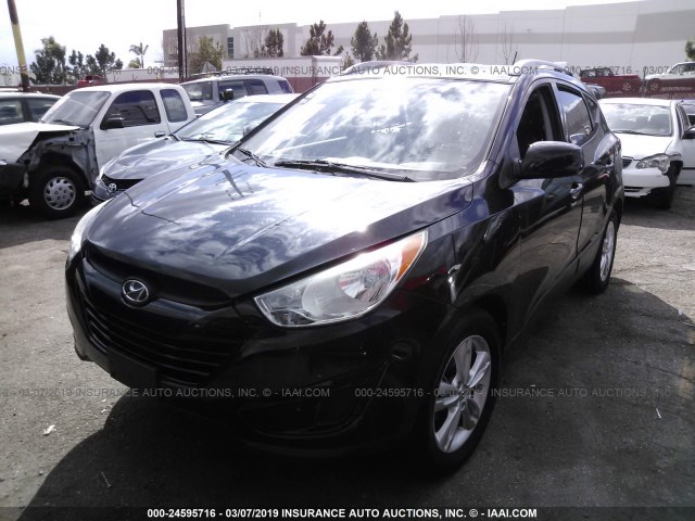 KM8JU3AC1BU228468 - 2011 HYUNDAI TUCSON GLS/LIMITED 黑色 照片 2
