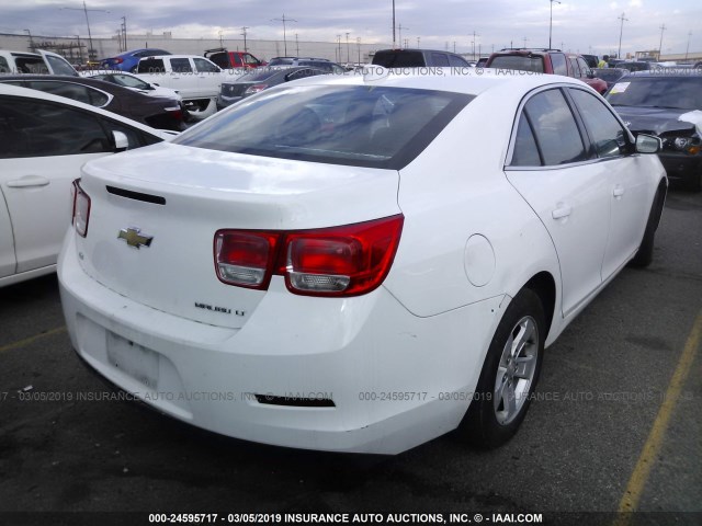 1G11C5SA8GU141585 - 2016 CHEVROLET MALIBU LIMITED LT WHITE photo 4