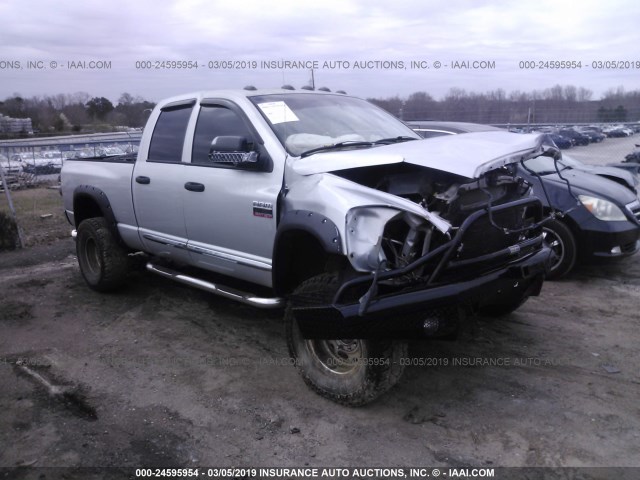 3D7KS28A98G208810 - 2008 DODGE RAM 2500 ST/SLT SILVER photo 1