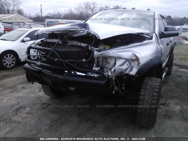 3D7KS28A98G208810 - 2008 DODGE RAM 2500 ST/SLT SILVER photo 6