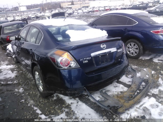 1N4CL2AP3AC144255 - 2010 NISSAN ALTIMA HYBRID BLUE photo 3