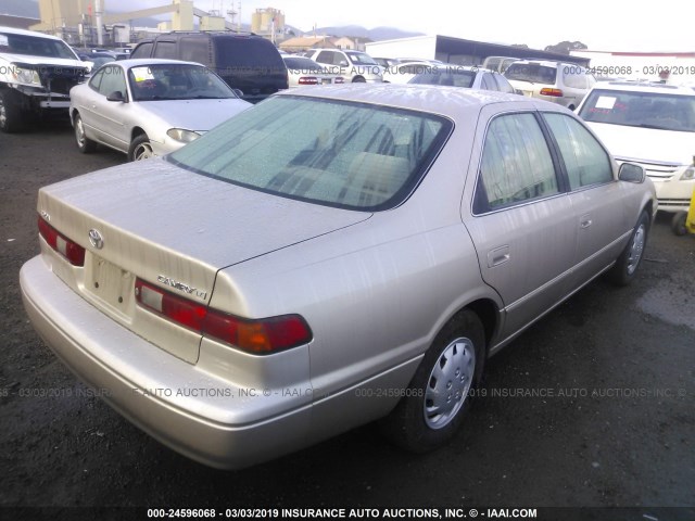 4T1BG22K0XU565863 - 1999 TOYOTA CAMRY CE/LE/XLE 棕色 照片 4