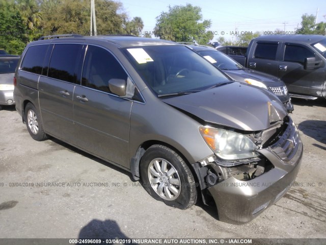 5FNRL38728B409597 - 2008 HONDA ODYSSEY EXL GOLD photo 1