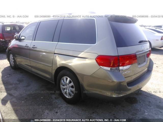 5FNRL38728B409597 - 2008 HONDA ODYSSEY EXL GOLD photo 3