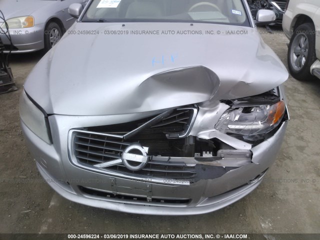 YV1982AS2A1119458 - 2010 VOLVO S80 3.2 SILVER photo 6
