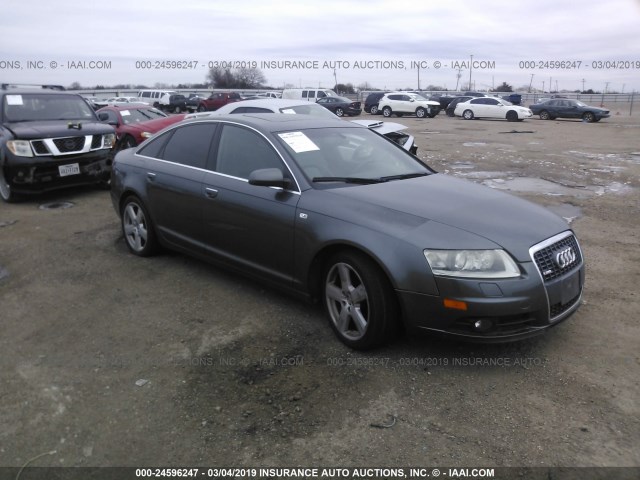 WAUBH74F18N115615 - 2008 AUDI A6 S-LINE 3.2 GRAY photo 1