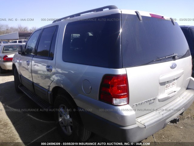 1FMPU16595LB11935 - 2005 FORD EXPEDITION XLT SILVER photo 3