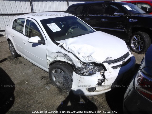 1G1AL55F877127305 - 2007 CHEVROLET COBALT LT WHITE photo 1