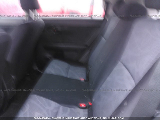 JTLZE4FE5C1142575 - 2012 TOYOTA SCION XB WHITE photo 8