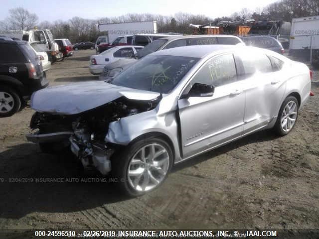 2G1165S3XF9286468 - 2015 CHEVROLET IMPALA LTZ SILVER photo 2