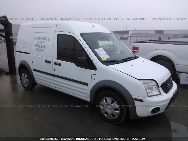 NM0LS7BNXDT170831 - 2013 FORD TRANSIT CONNECT XLT WHITE photo 1