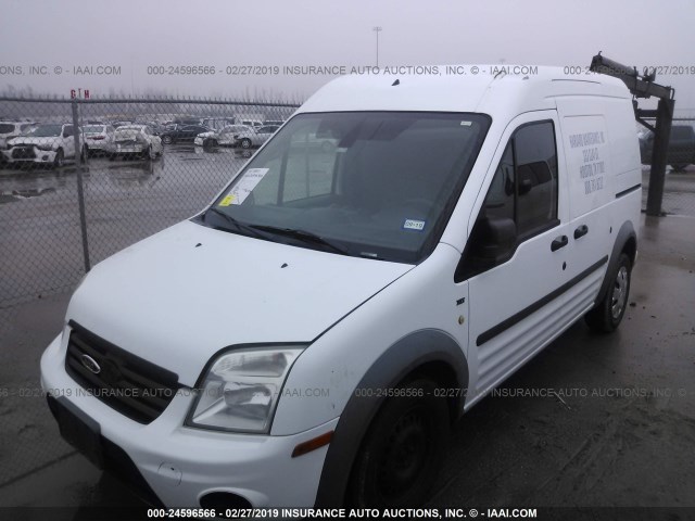 NM0LS7BNXDT170831 - 2013 FORD TRANSIT CONNECT XLT WHITE photo 2