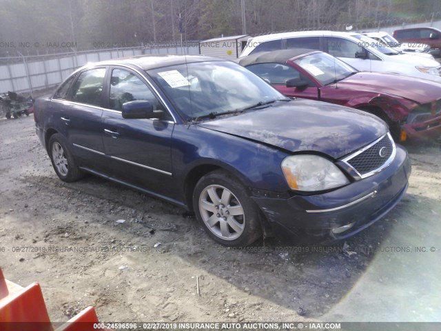1FAHP24155G173031 - 2005 FORD FIVE HUNDRED SEL BLUE photo 1