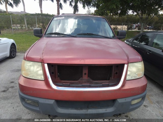1FMPU16LX3LB19280 - 2003 FORD EXPEDITION XLT RED photo 6