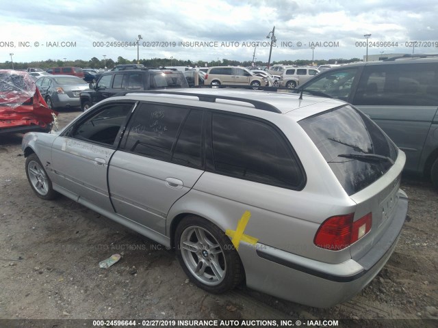 WBADR63483GN92619 - 2003 BMW 540 IT AUTOMATIC Argent photo 3