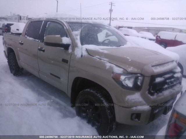 5TFDW5F17GX564047 - 2016 TOYOTA Tundra CREWMAX SR5/TRD PRO BEIGE photo 1