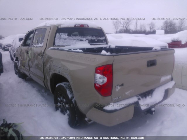 5TFDW5F17GX564047 - 2016 TOYOTA Tundra CREWMAX SR5/TRD PRO BEIGE photo 3